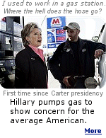 From 2008: Both Clinton and McCain want to suspend the 18� per-gallon federal tax for 3 months, helping get you through the summer, and helping them get through the campaign.